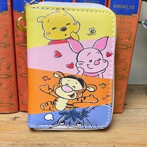 Colorful Winnie the Pooh Wallet New w/out tag